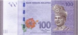 100 Malaysian Ringgit banknote (4th series)