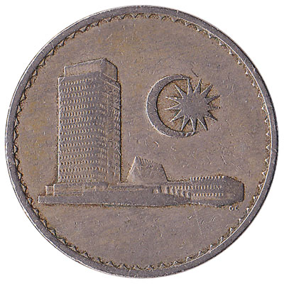 20 sen coin Malaysia (First series)