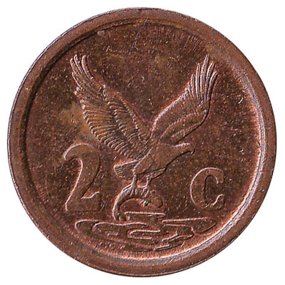2 cents coin South Africa