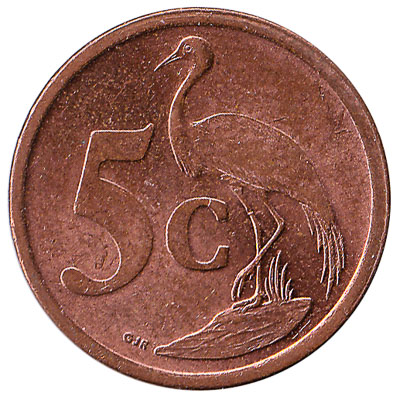 5 cents coin South Africa Exchange yours for cash today