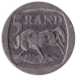 5 South African rand coin