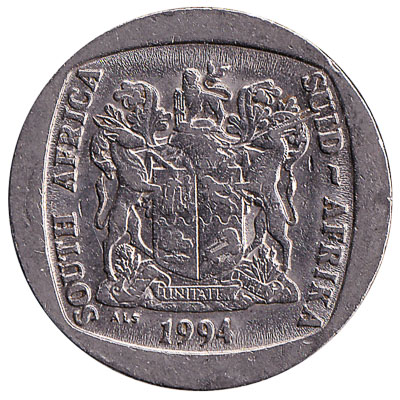 5 South African rand coin