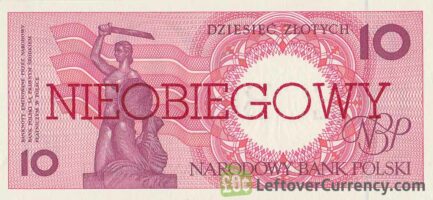 10 Polish Zlotych banknote (Nieobiegowy)