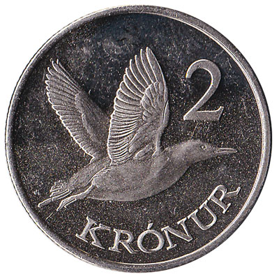 2 Faroese Kronur coin