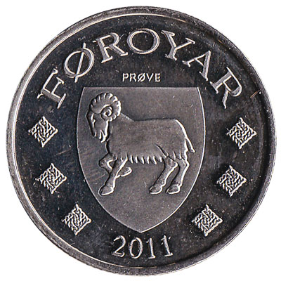 2 Faroese Kronur coin