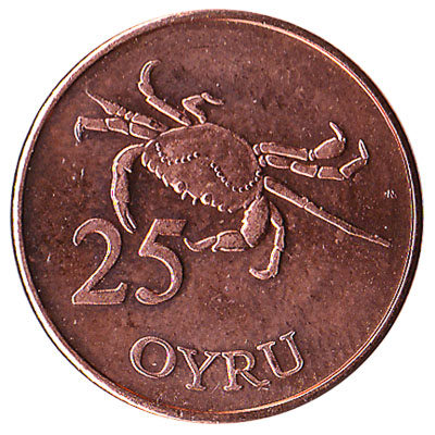 25 Faroese Oyru coin