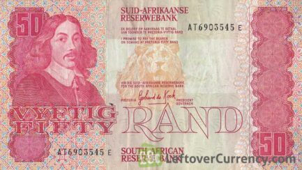 50 South African Rand banknote (van Riebeeck 1984 Issue)