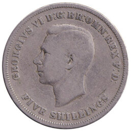 British Five Shillings coin Festival of Britain Crown (1951)