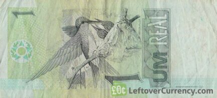 1 Brazilian Real banknote