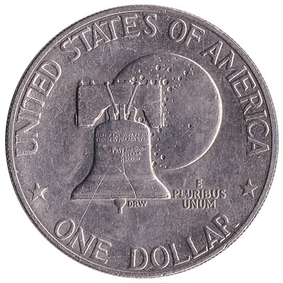 1 US Dollar coin (Eisenhower Bicentennial issue)