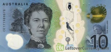 10 Australian Dollars banknote series 2017