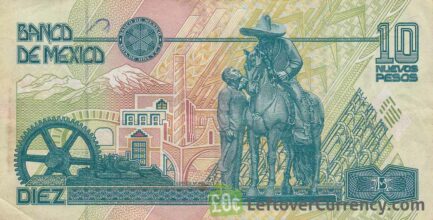 10 Mexican Pesos banknote (Series D)