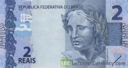 2 Brazilian Reais banknote (2010 issue)