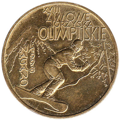 2 Zloty commemorative coin Poland