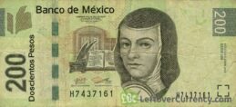 200 Mexican Pesos banknote (Series F)