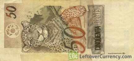 50 Brazilian Reais banknote
