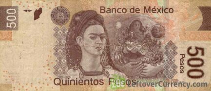500 Mexican Pesos banknote (Series F)