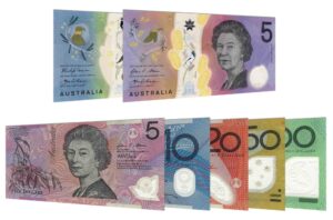 current Australian dollar banknotes accepted for exchange