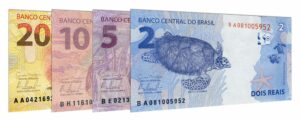 current Brazilian Real banknotes