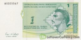 1 Konvertible Mark banknote