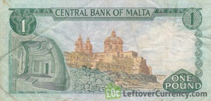 1 Maltese Lira banknote (2nd Series)