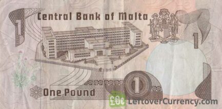 1 Maltese Lira banknote (3rd Series)