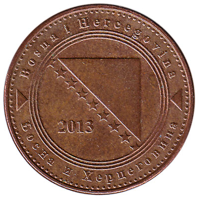 10 Feninga Bosnian Convertible Mark coin