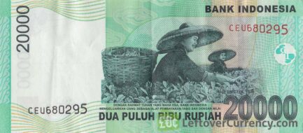 20000 Indonesian Rupiah banknote (Oto Iskandar Dinata)