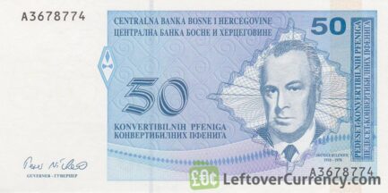 50 Konvertible Pfeniga banknote