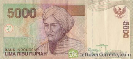 5000 Indonesian Rupiah banknote (Tuanku Imam Bonjol)