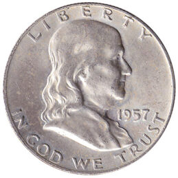Benjamin Franklin Half Dollar coin