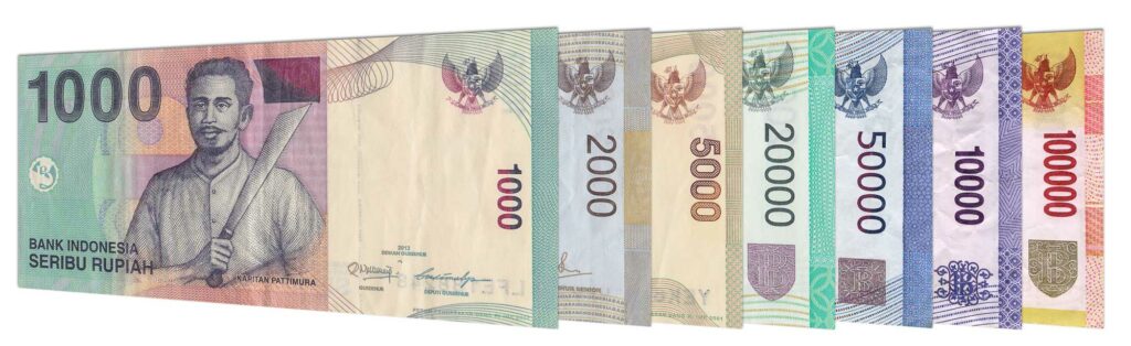 previous series Indonesian Rupiah banknotes