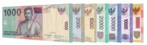 previous series Indonesian Rupiah banknotes