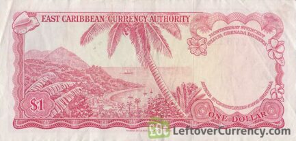 1 East Caribbean dollar banknote (1965 issue)