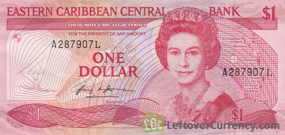 2024 Eastern Caribbean 2 Dollars Polymer Banknote P-61 AB Prefix UNC