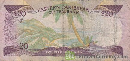 20 Eastern Caribbean dollars banknote (Swordfish)