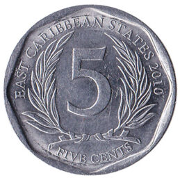 5 cents coin East Caribbean States