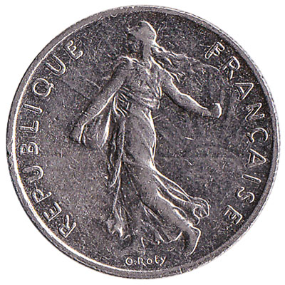 France 1/2 Franc coin