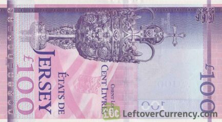 100 Jersey Pounds banknote Diamond Jubilee