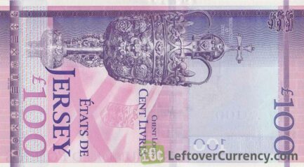 100 Jersey Pounds banknote Diamond Jubilee
