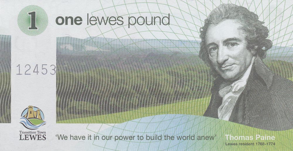 One Lewes Pound Community Currency