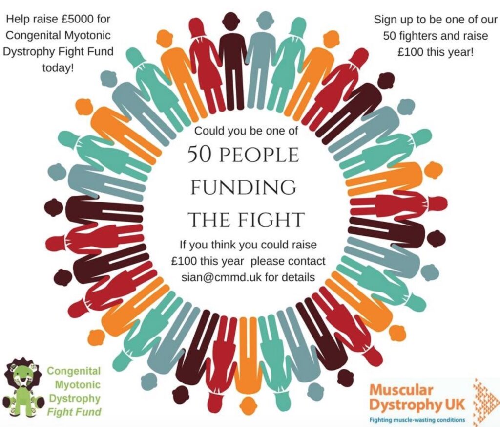 congenital myotonic dystrophy fight fund