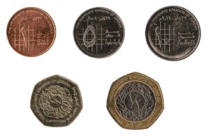 Jordanian dinar coins