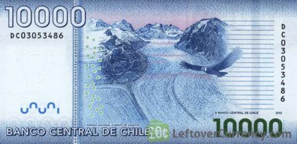 10000 Chilean Pesos banknote (Arturo Prat)