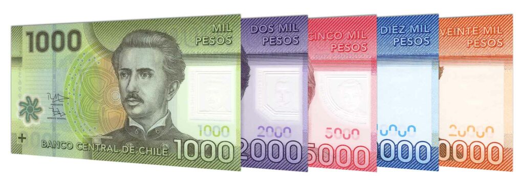 current Chilean Pesos banknotes