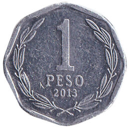 1 Chilean Peso coin