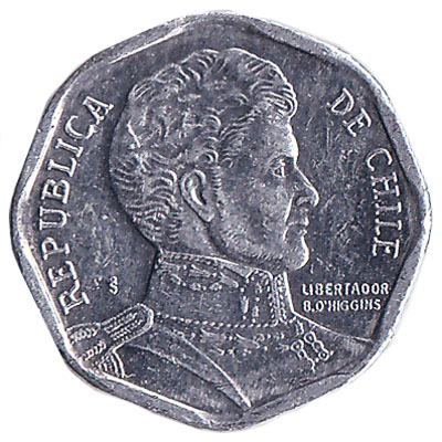 1 Chilean Peso coin