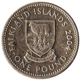 1 pound coin Falkland Islands