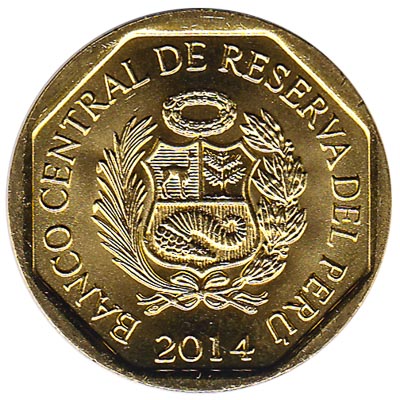 10 Peruvian Centimos coin