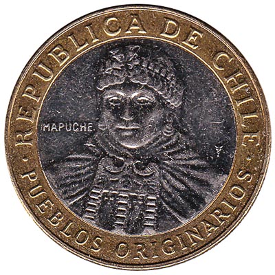 100 Chilean Pesos coin